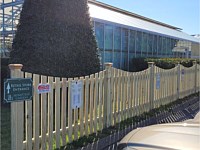 <b>Pressure Treated Concave Picket Fence</b>